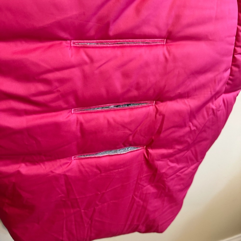 New L.L. Bean Snow Bunting Unisex One Size Pink/Navy Zip Stroller Sled Outdoor - Picture 7 of 9